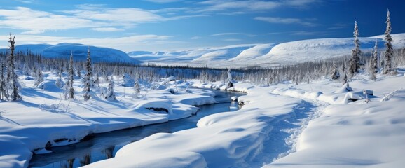 Incredible Winter Landscape Snowcapped Pine Trees , Background Image For Website, Background Images , Desktop Wallpaper Hd Images