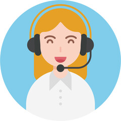 Obraz premium Customer Support Icon