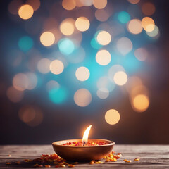 Happy Diwali greetings celebration