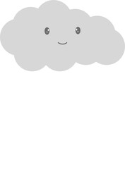 Cute Cloud Emoji