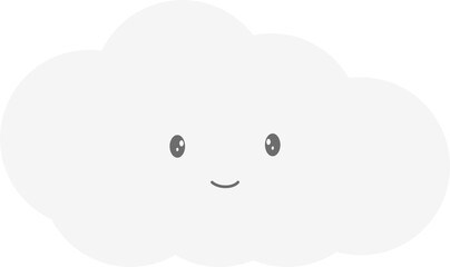 Cute Cloud Emoji