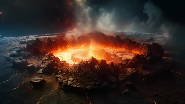 An invisible power surged through the ground shaking and quaking as an Earthquake Tremor wreaked havoc. The earth seemed to tremble in its grip the ground rumbling and buckling beneath