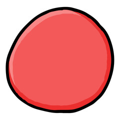 colorful cute speech bubble doodle style hand drawn	