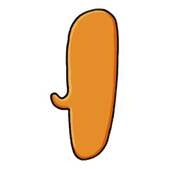 colorful cute speech bubble doodle style hand drawn	