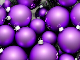 esferas moradas