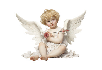 Fototapeta premium Cupid_Child_No_shadows_highest_details
