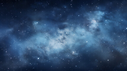 Fototapeta na wymiar Panorama milky way galaxy with stars and space dust in the universe. Generative Ai.