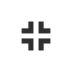 cursor icon on white background 