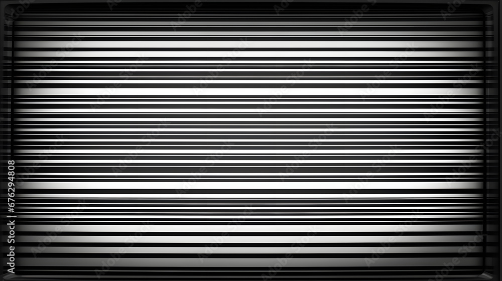 Poster seamless black and white retro vhs scanlines or tv signal static noise pattern. tileable vintage gru