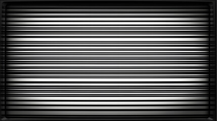 Obraz premium Seamless black and white retro VHS scanlines or TV signal static noise pattern. Tileable vintage grunge analog television screen or video game pixel glitch damage dystopiacore backgrou. Generative Ai.