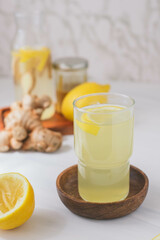 Hot Lemon Ginger Drink