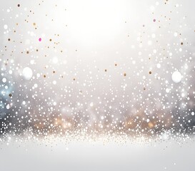 Fototapeta premium Snow gold background