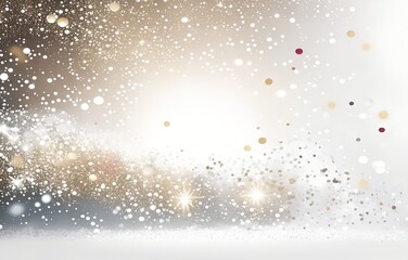 Fototapeta premium Snow gold background