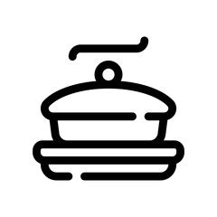 pie line icon