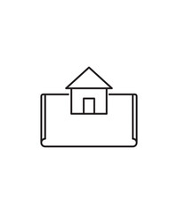 architecture icon, vector best line icon.