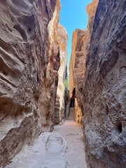 Al Khazneh canyon in Petra (Rose City), Jordan,
Little Petra, in Jordan, aka Sík Al-Bárid,
WADI MUSA, Valley, Moses, Valley
