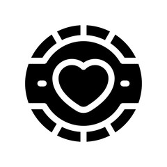 badge glyph icon