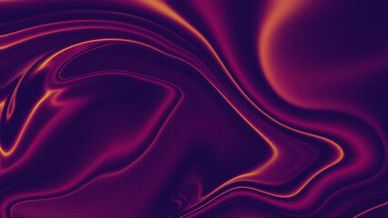 Liquify Abstract Background in Dark Blue, Purple, and Gold. Gradient liquid background
