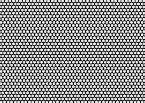 Large image with beveled hexagonal pattern.