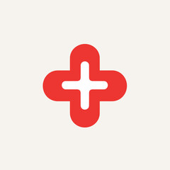 Fototapeta premium Animal treatment and surgery filled colorful logo. Veterinary. Medical care. Design element. Created with artificial intelligence. Ai art for corporate branding, pet shop startup