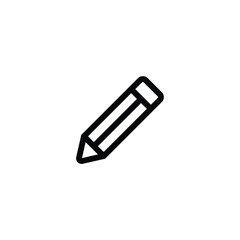 Pencil icon vector for web