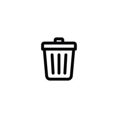 Delete icon, Trash icon vector 