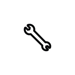 Wrench icon vector