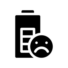 battery level glyph icon