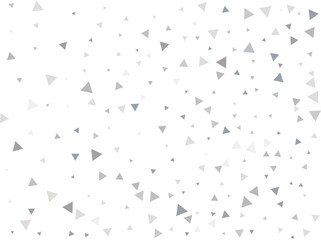 Magic Silver Triangular Confetti
