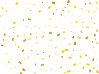 Luxury Gold Rectangular Confetti