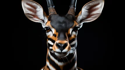 Fotobehang portrait of an antelope © RozaStudia