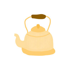 teapot isolated on white background