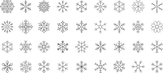 Winter Snowflake icons