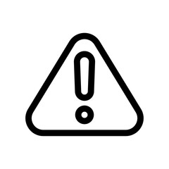 warning line icon