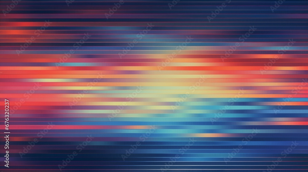 Aufkleber vhs glitch effect background. screen with static noise. old tv pattern colorful