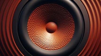 Surface of speakers or sound recorders, surface of clear concert speakers