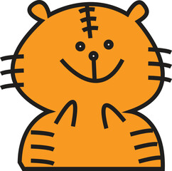 tiger cub cartoon
