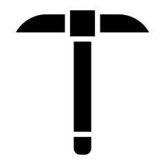 pickaxe glyph