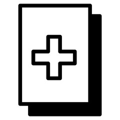 Obraz premium medical history dualtone