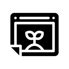 date glyph icon
