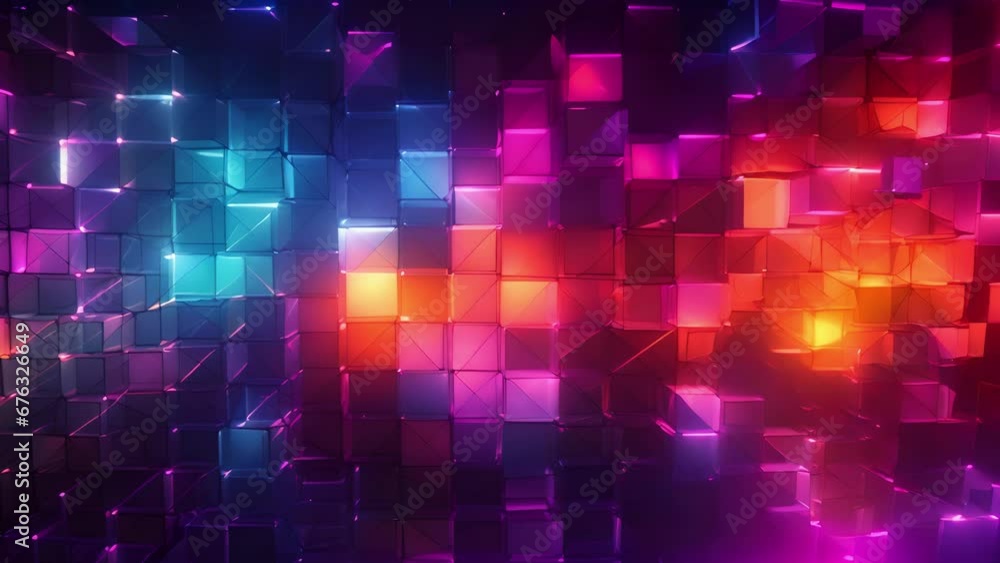 Poster a plumcolored grid, resembling a digital network of energy. the lines are precise and sharp, pulsing