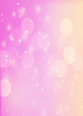 Pink bokeh background with copy space for text or your images