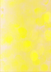 Yellow plain textured background with copy space for text or your images