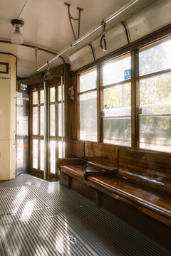 alte Stra&szlig;enbahn in Mailand