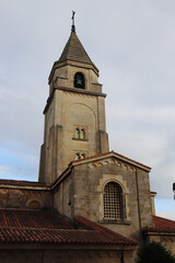 Church of San Pedro in the city of Gijon (Asturias, Spain)