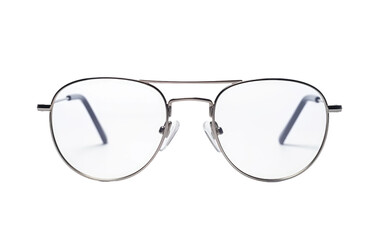 Attractive Computer Glasses Isolated on Transparent Background PNG.