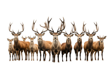 Collection of Beautiful Deerstalkers Isolated on Transparent Background PNG.