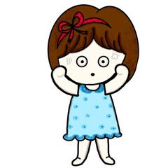 child looking shocked