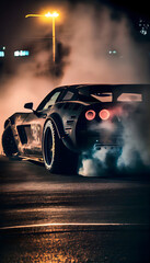 Car Burnout