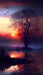 Obraz premium Sunrise Beauty